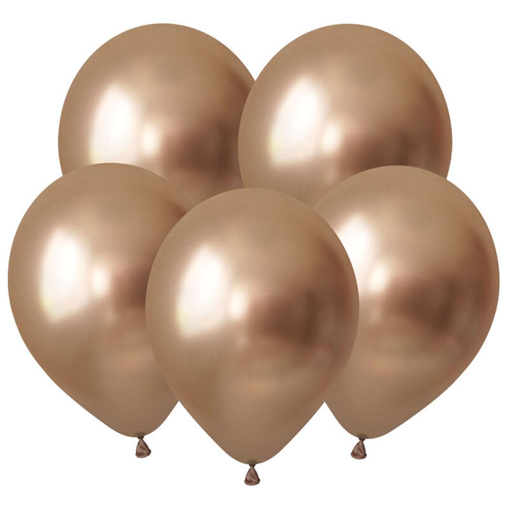 Шар 5&quot; Золото металл / Luster Gold деко