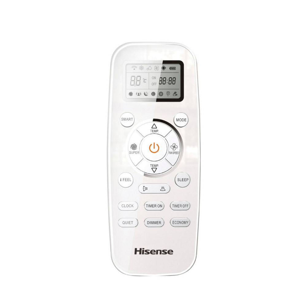 Сплит-система Hisense Silver Crystal AS-07UW4RYDTG00(S), инверторная, серебристая, для помещения до 21 кв.м.
