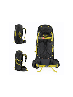 Рюкзак туристический Naturehike 55 л, черный