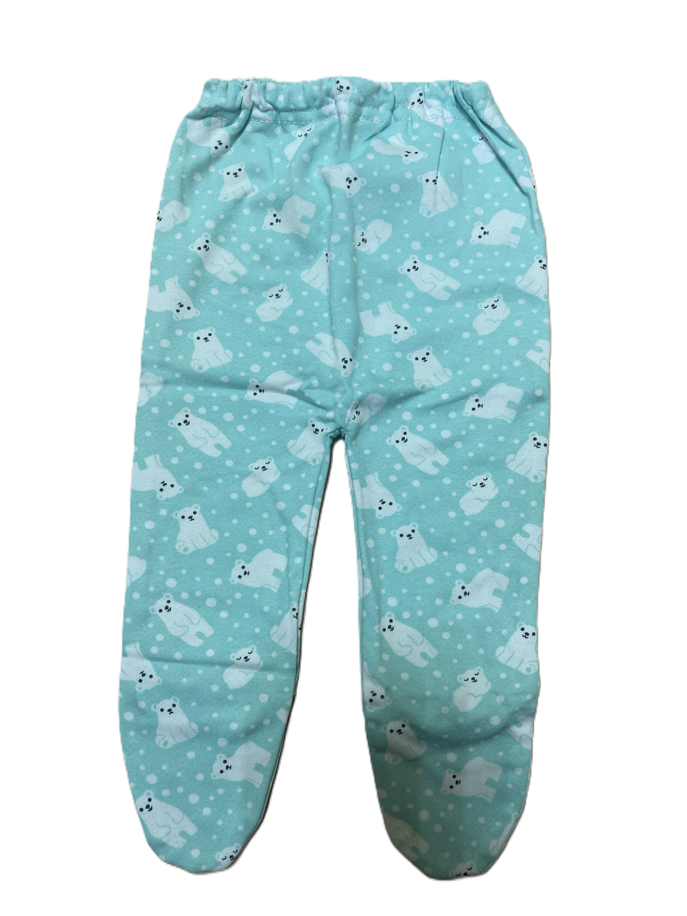 Ползунки на резинке из футера (100% хлопок с начесом) на рост 68 см