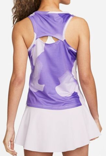 Женский топ теннисный Nike Court Dri-Fit Victory Tank - Фиолетовый