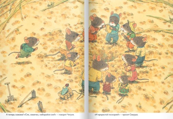 14 лесных мышей. Тыква