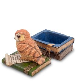 Veronese WS-719 Шкатулка «Сова на книгах»