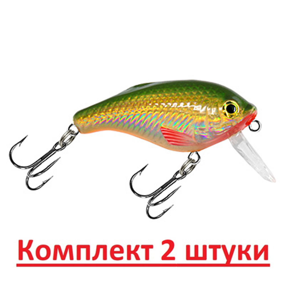 Воблер для рыбалки ТОЛСТЯК SR 66mm,