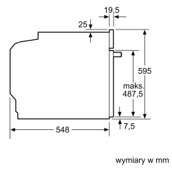 Встраиваемый электрический духовой шкаф Bosch HBG2780S0