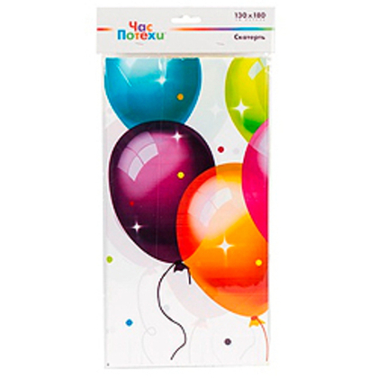 Скатерть-п-э-Шары-Кристальные-130х180см