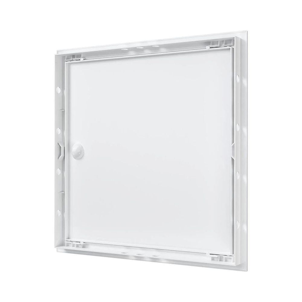 ЛЮК-ДВЕРЦА РЕВИЗИОННАЯ 368х368 мм С ФЛАНЦЕМ И РУЧКОЙ , ABC-ПЛАСТИК "EVECS" Л3535Р (251938)