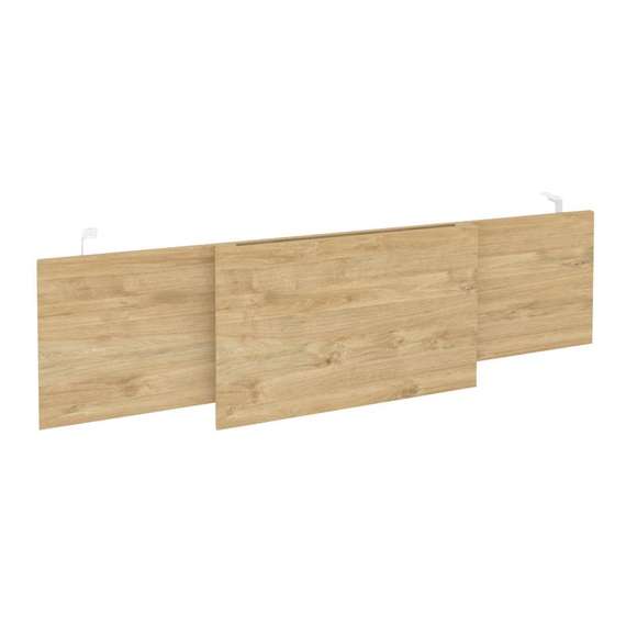 Onix Direct Царга стола руководителя O.M-CSR-5 Тиквуд Светлый/Металл Белый 1540*450*54