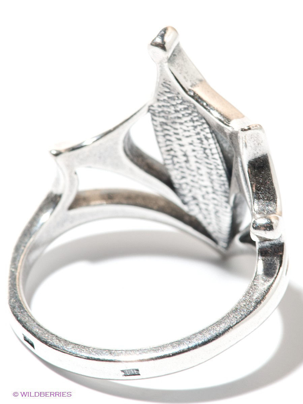 "Пинакль" кольцо в серебряном покрытии из коллекции "Готика" от Jenavi