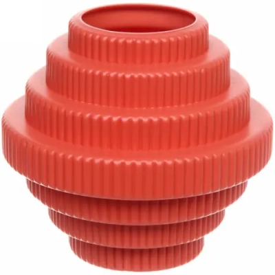 Ваза из пластика «Marlen-Портофино» 0,5л 15*8,3см цвет коралловый