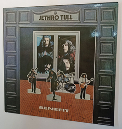 Винтажная виниловая пластинка Jethro Tull Benefit (Germany 1973)