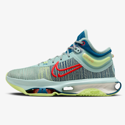 Кроссовки NIKE AIR ZOOM G.T. JUMP 2 EP  (MICA GREEN/BRIGHT CRIMSON VERT MICA/CRAMOISI VIF)