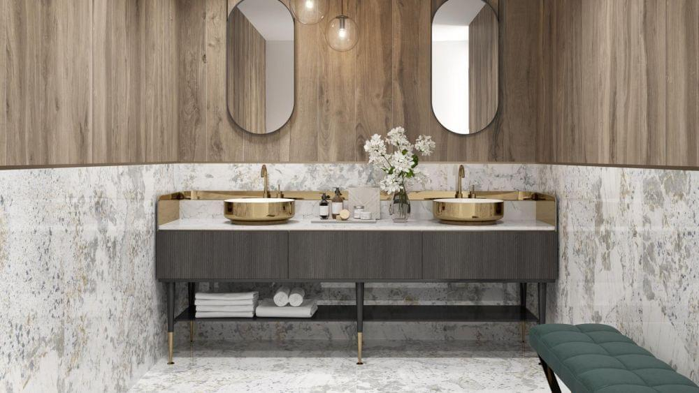 Pamesa Cr. Scandic Blue Leviglass Rect 60x120