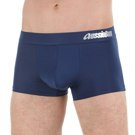 Мужские трусы боксеры темно-синие AussieBum