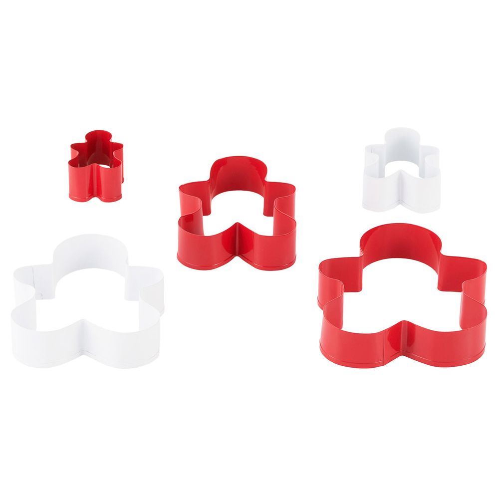 Набор из 5 формочек для выпечки Gipfel Coookies 0359 5-12 x 3-9,5 см высотой 2,5 см