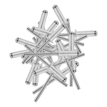 Заклепки алюминиевые, 3/16"-5/8", 5 х 15 мм, 50 шт Denzel