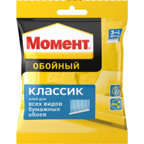 Клей обойный МОМЕНТ Классик 100г