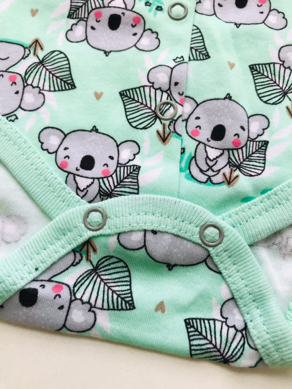 Боди дл.рукав "Коалы" (Карапуззики) (Размер: 80)