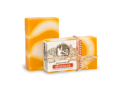 Мыло Kleona Монастырский сбор "Облепиха" (регенерирующее) 100 г