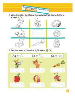 My phonics 1. The Alphabet Activity Book. Рабочая тетрадь (с ссылкой на электронное приложение)