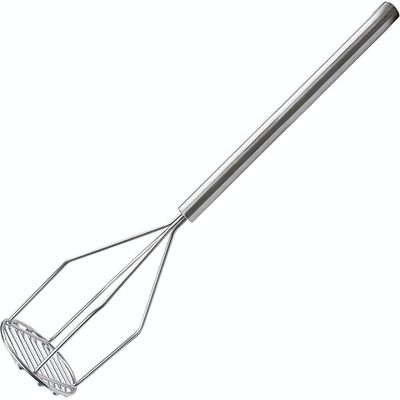 Пресс для картофеля «Проотель»;сталь нерж.;D=13,L=60/24см;металлич. (Цвет: серебристый)