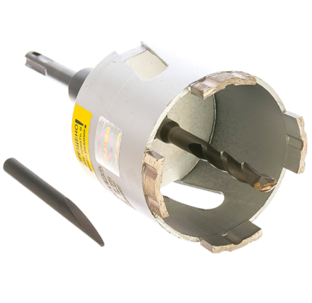 Коронка по бетону алмазная серия Laser SDS+ Ø 68 мм. Hilberg HM201