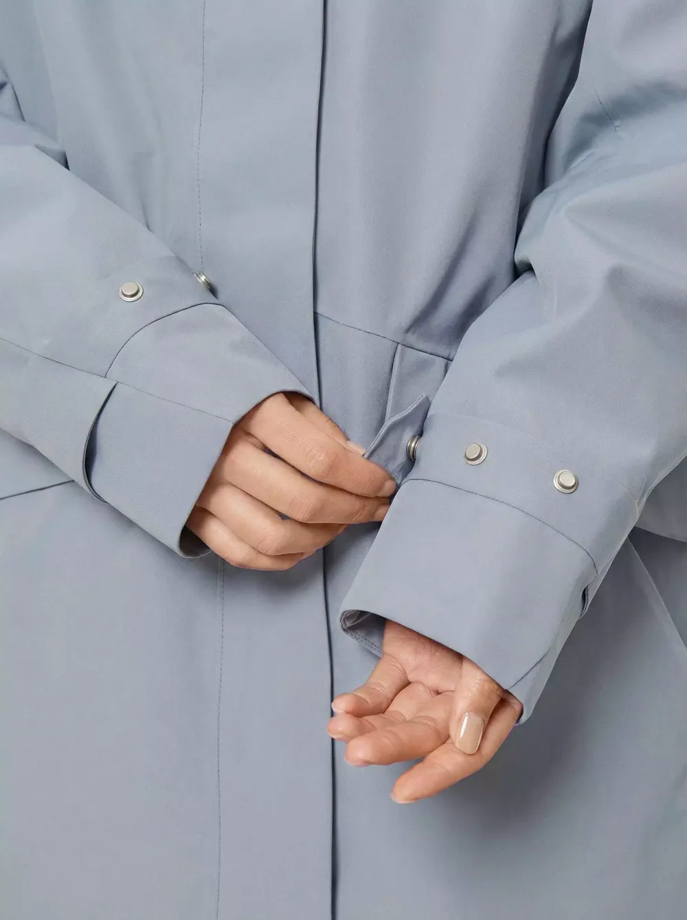 Парка женская ИША (ISHA) NORPPA голубая глина