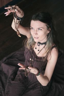 Брелок из меха «Енотик»