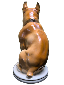 Фарфоровая статуэтка "Боксер", (ЛФЗ), СССР, 1960-1969 гг.