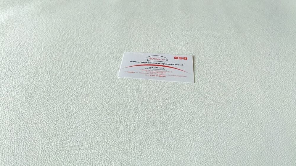 Искусственная кожа 124 т62 белая Марика