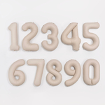 Цифра 2 Slim, Кремовый Латте, Матовый в упаковке 40" Fm