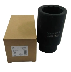 Головка ударная глубокая 36мм 3/4''12гр. RockForce##Rock FORCE RF-46810036