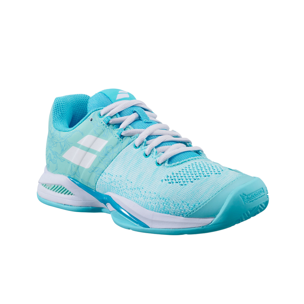 Женские теннисные кроссовки Babolat Propulse Blast Clay Court Shoe Women - Turquoise