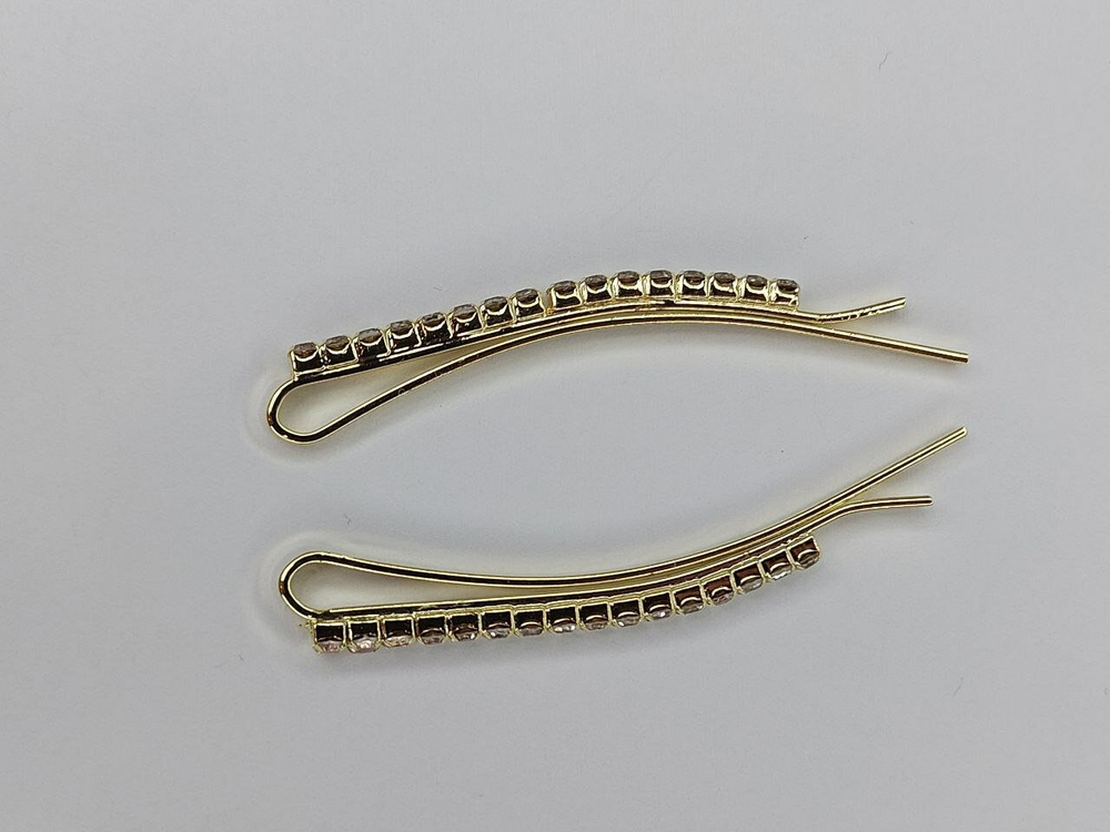 Заколки. Невидимка со стразами.