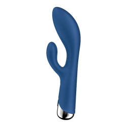Вибратор кролик Satisfyer Spinning Rabbit 1, голубой