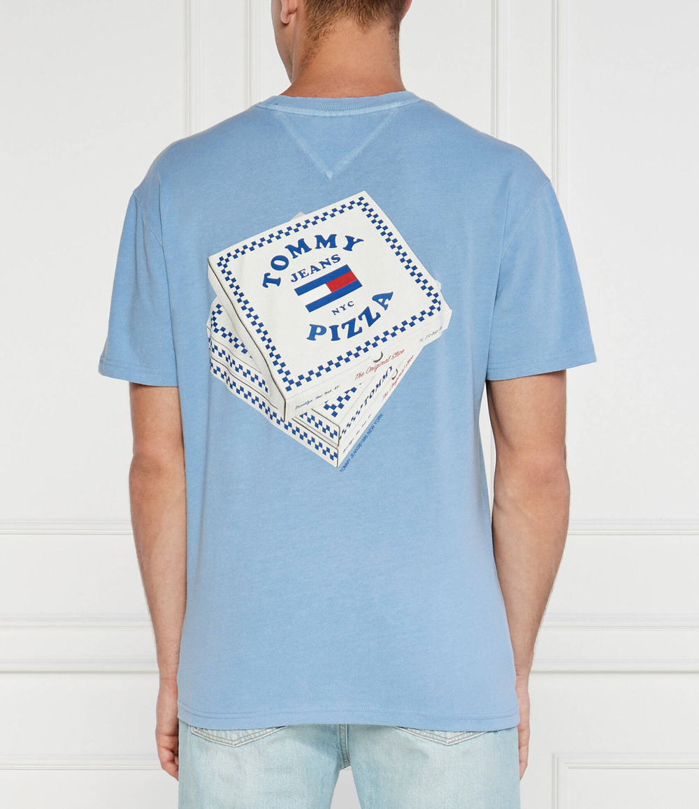 Футболка Tommy Jeans - голубой(DM0DM18548)