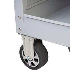 WDK-903B Тележка инструментальная открытая, 3 полки