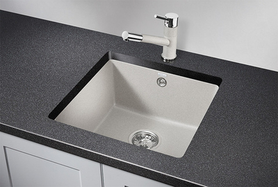 Granula 4451, БАЗАЛЬТ, кухонная мойка, кварц