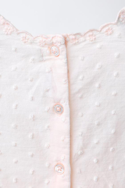 ZARA КОМБИНЕЗОН ПЛЮМЕТИ С ВЫШИВКОЙ, ЦВЕТ РОЗОВОГО ДЕРЕВА