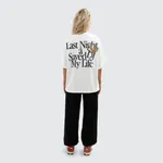 Футболка Dissident Last Night DJ Белая