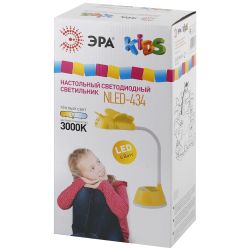 Настольный светильник ЭРА NLED-434-6W-R светодиодный красный | Светодиодные настольные лампы
