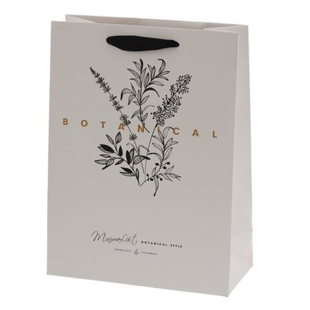 GAEM Пакет подарочный M (бумага 210г/м2, блок 12шт), L24 W11 H32 см