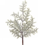 Ветка хвойная «Снежная хвоя» 48 см