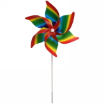 Ветрячок «Радужные краски» 40 см,d=20 см, микс