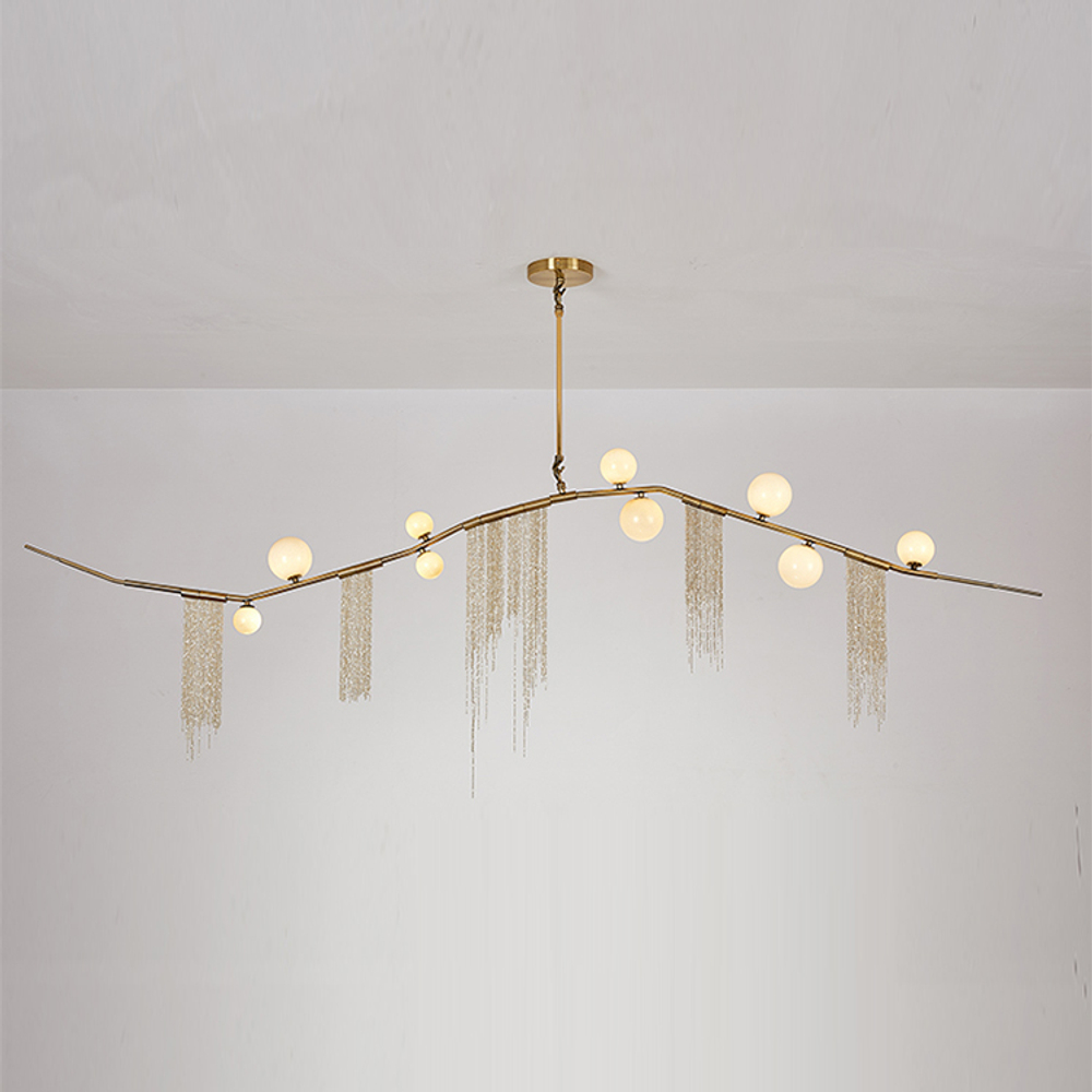 Ceiling design lamp  9-GLOBE CHERRYBOMB FLUSH MOUNT by Lindsey Adelman