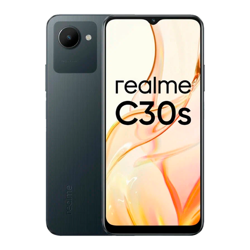 Смартфон Realme C30S 3/64GB, Black (Черный)