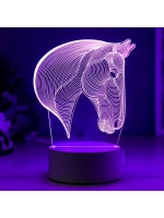 Светильник «Лошадь» LED RGB от сети