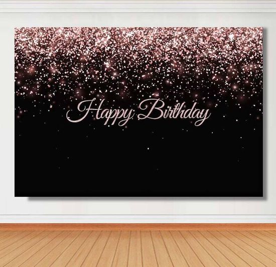 Фон для фотозоны "Happy Birthday"