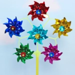 Ветрячок «Звездный дождь» d-9 см (цветок), 50 см
