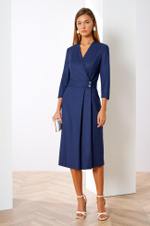 51274 Платье женское (т.синий)